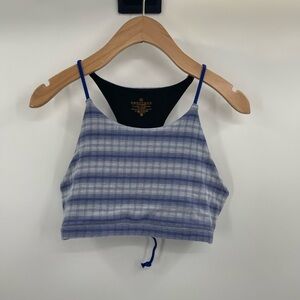 Women’s honeycut hive halter top size large